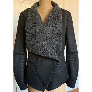 Camaieu Faux Sherpa Jacket Sz M/US8/IT44